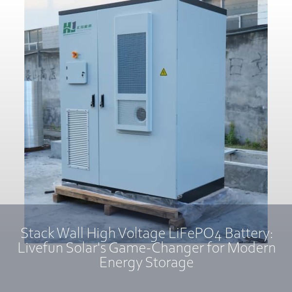 Stack Wall High Voltage LiFePO4 Battery: Livefun Solar's Game-Changer for Modern Energy Storage